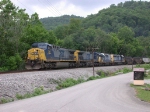 CSX eastbound noaded coal train heading for Loyall